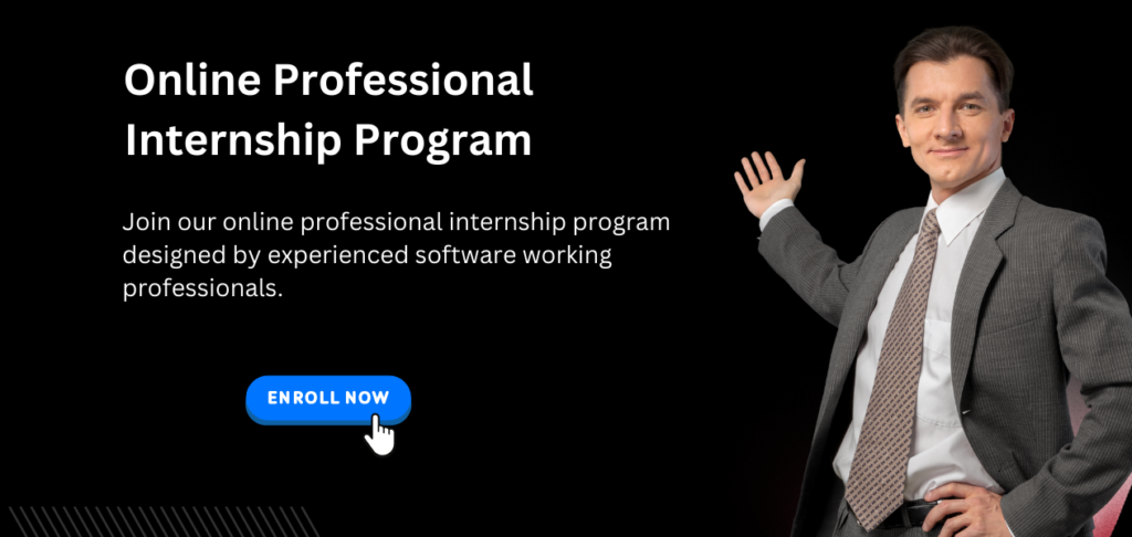 Online Professional Internship Program