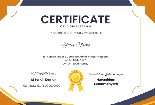 Database Administrator Program