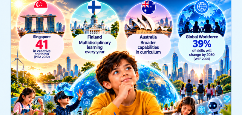 Future-ready education helping children develop creativity, critical thinking, technology awareness and life skills