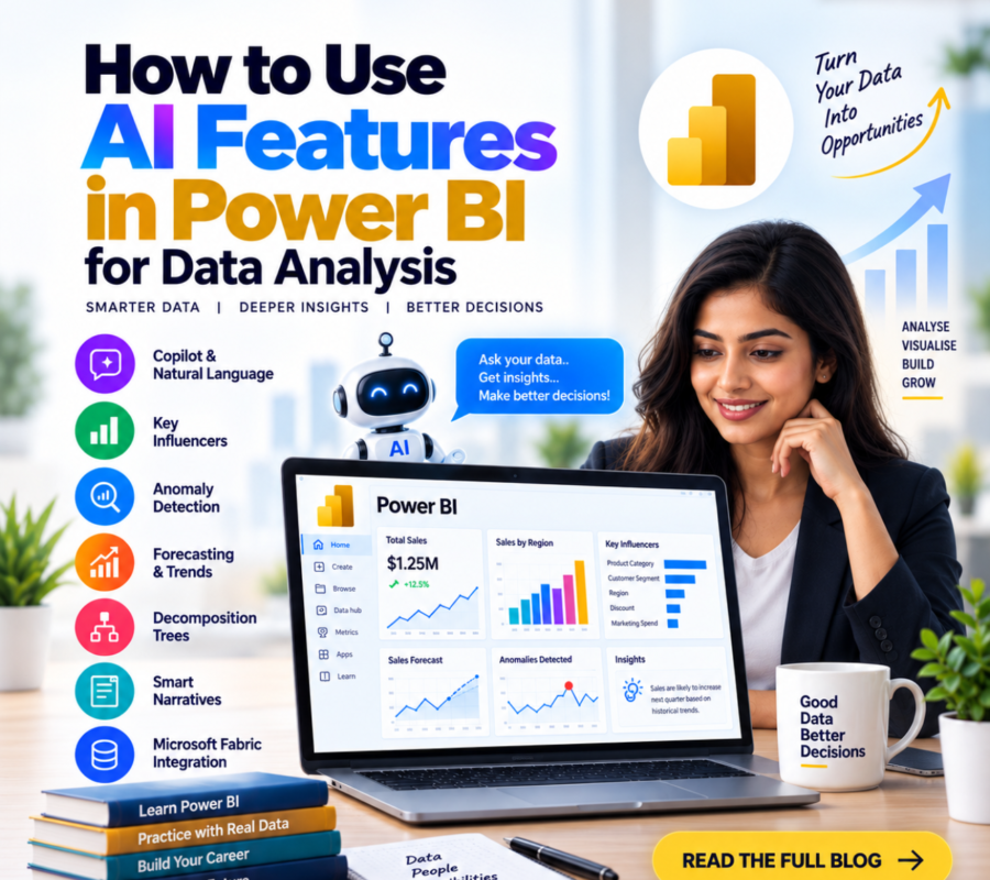 How to Use AI Features in Power BI for Data Analysis