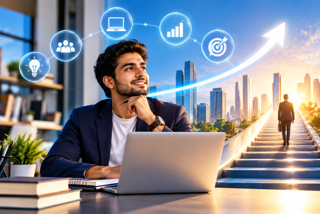 Career-enhancing training for professional growth and skills development