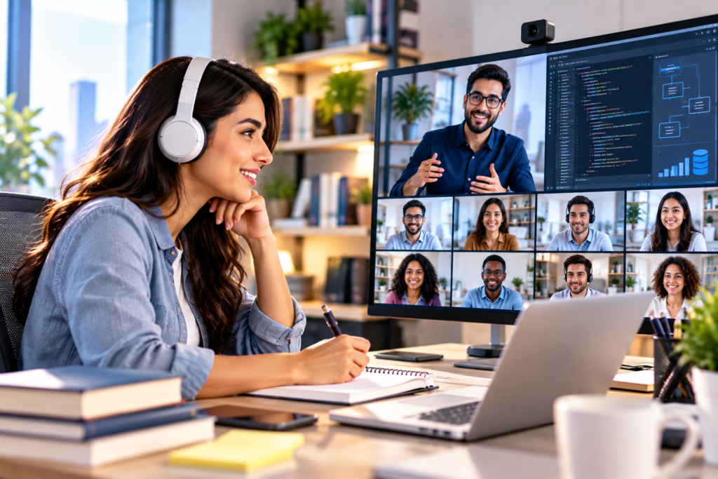 Online bootcamp training with instructor-led virtual learning