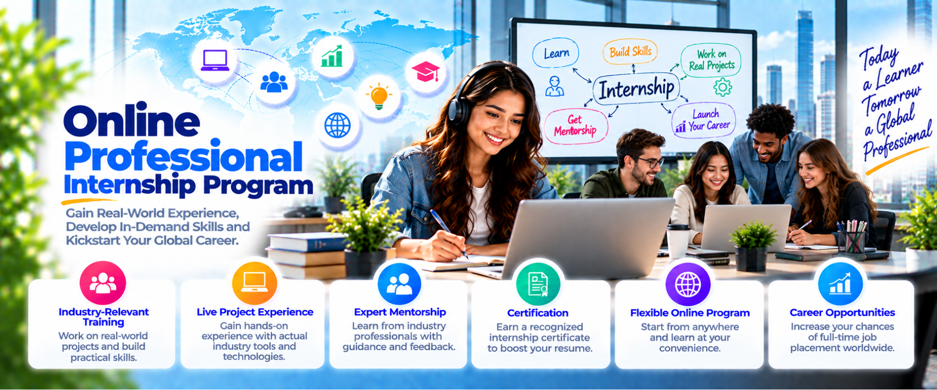Online Professional Internship Program – Tech Learniversity